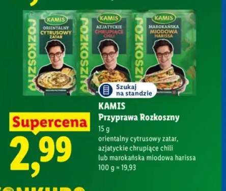 Przyprawa Rozkoszny orientalny cytrusowy zatar Kamis +2 warianty