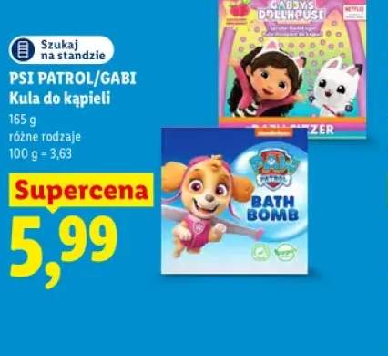 Kula do kąpieli Psi Patrol/Gabi