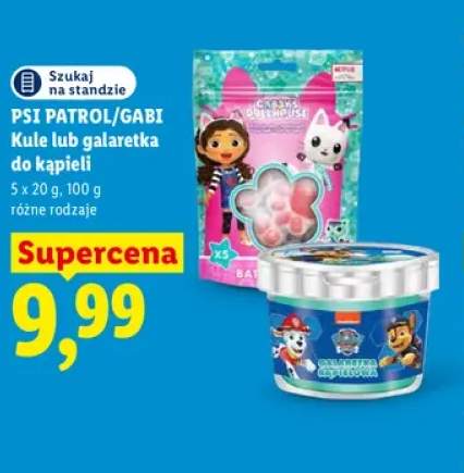 Kule do kąpieli 5-pak Psi Patrol/Gabi +1 wariant