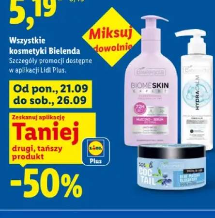 Kosmetyki Bielenda +3 warianty