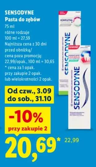 Pasta do zębów Sensodyne