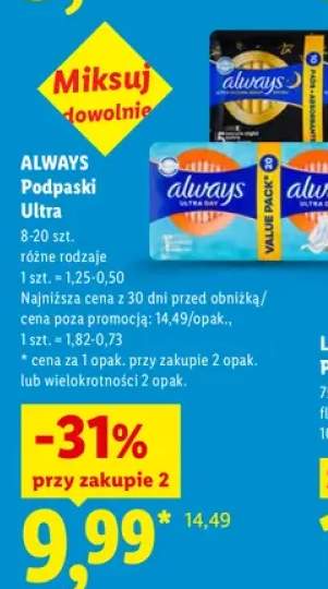 Podpaski Ultra Always