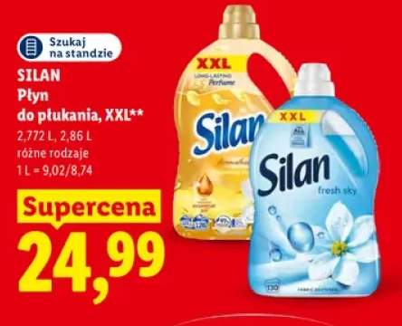 Płyn do płukania XXL Aromatherapy Silan +1 wariant