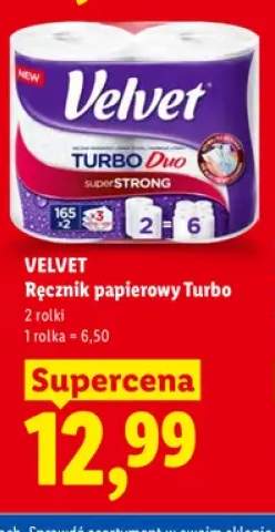 Ręcznik papierowy Turbo 2-pak Velvet