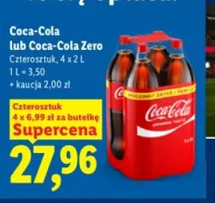 Napój gazowany Coca-Cola 4-pak +1 wariant