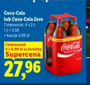 Napój gazowany Coca-Cola 4-pak +1 wariant