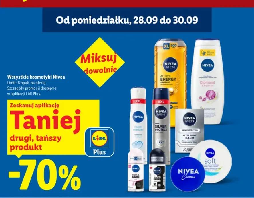 Kosmetyki Nivea +9 wariantów