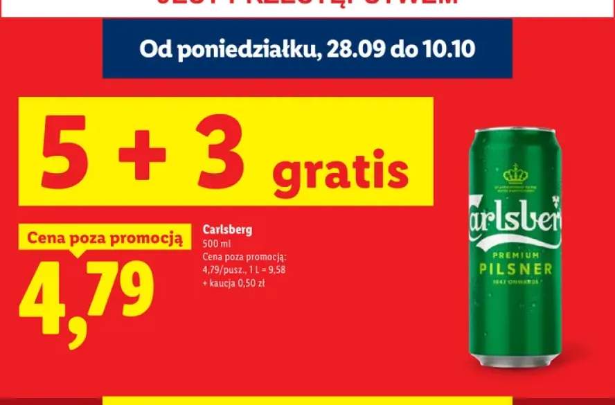 Piwo Carlsberg Pilsner
