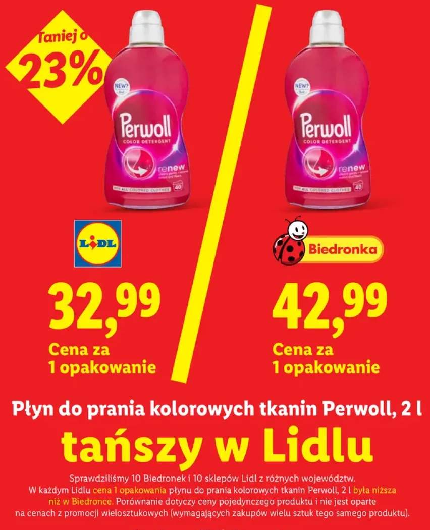 Płyn do prania kolorowych tkanin Perwoll