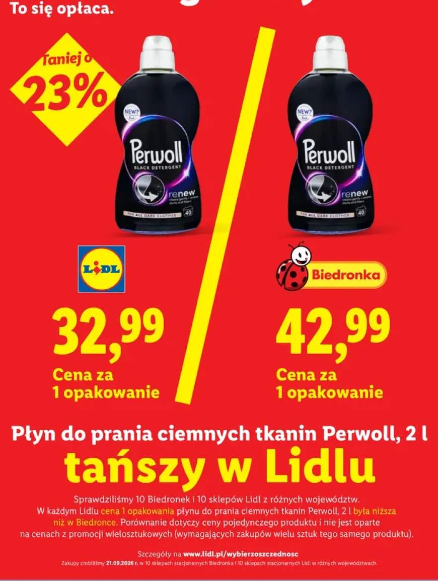 Płyn do prania ciemnych tkanin Perwoll