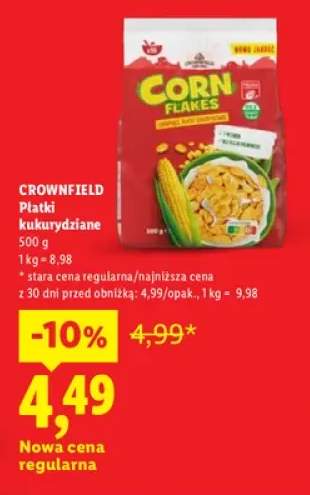 Płatki kukurydziane Crownfield