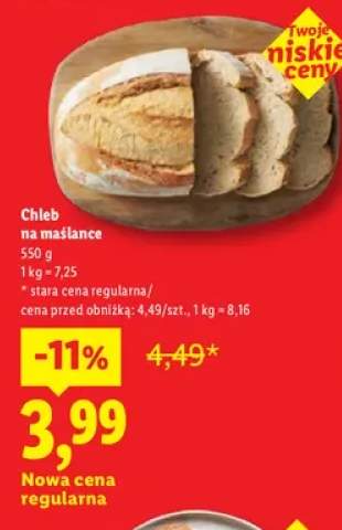 Chleb na maślance