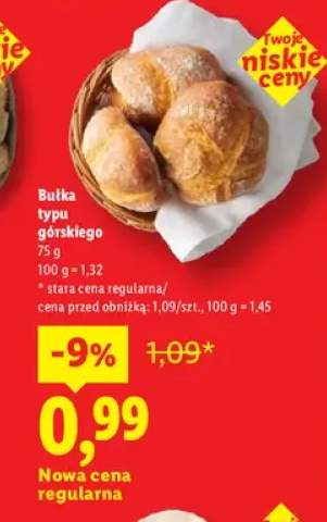 Bułka typu górskiego