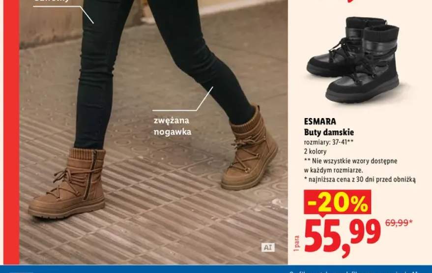 Buty damskie Esmara