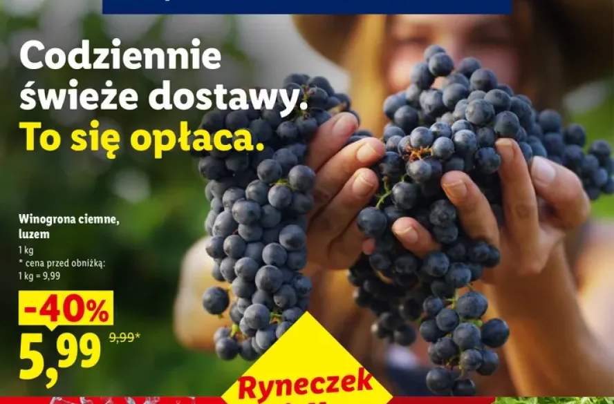Winogrona ciemne luzem