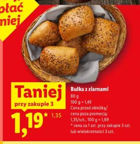 Bułka z ziarnami