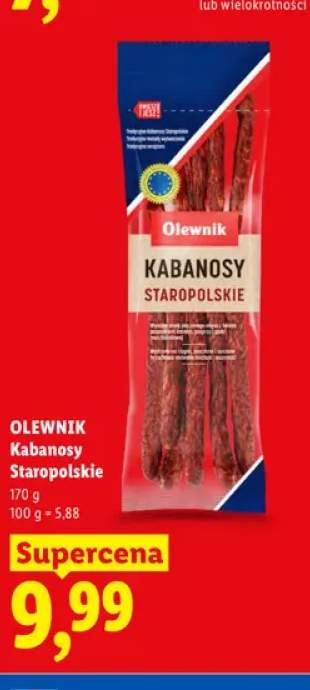 Kabanosy Staropolskie Olewnik