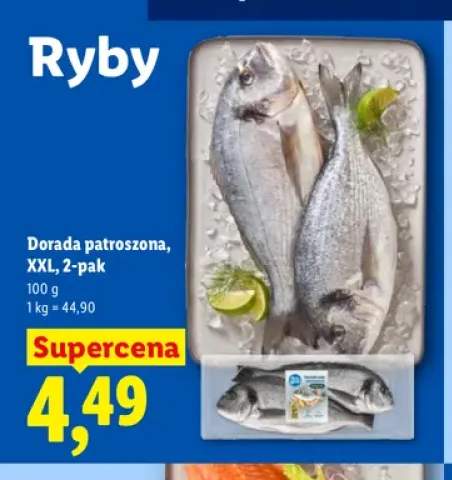 Dorada patroszona XXL 2-pak