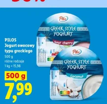 Jogurt owocowy typu greckiego Sour cherry Pilos +1 wariant