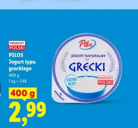 Jogurt typu greckiego Pilos