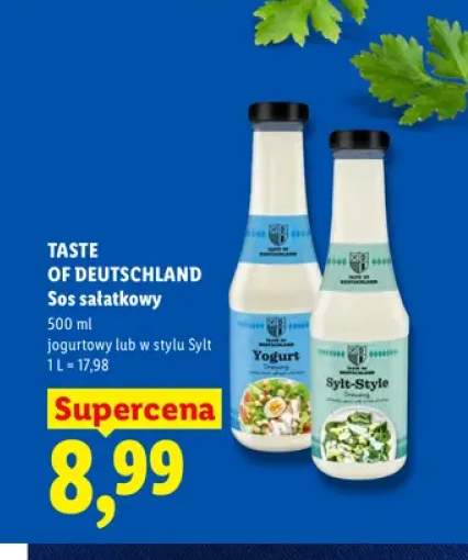 Sos sałatkowy jogurtowy Taste of Deutschland +1 wariant