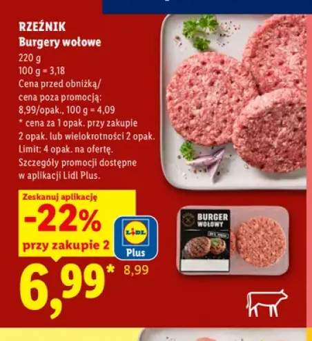 Burgery wołowe Rzeźnik