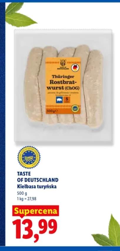 Kiełbasa turyńska Taste of Deutschland