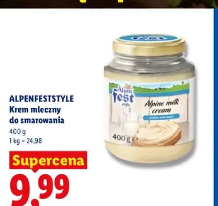 Krem mleczny do smarowania Alpenfeststyle