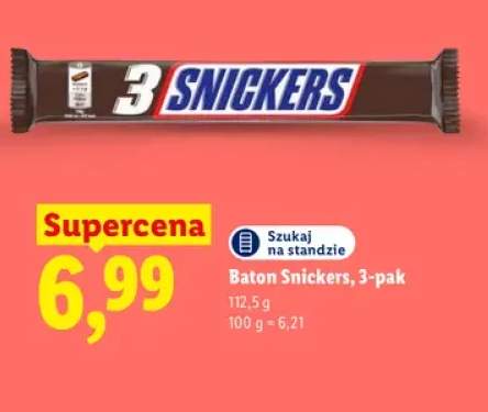 Baton Snickers 3-pak