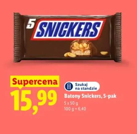 Batony Snickers 5-pak