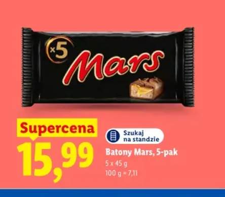 Batony Mars 5-pak