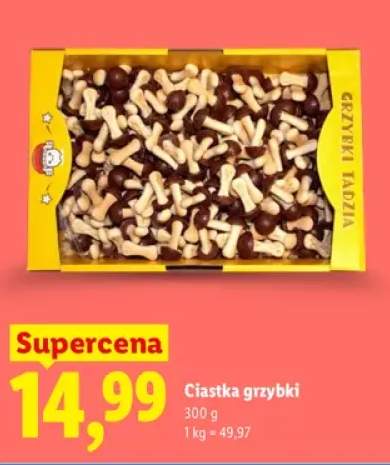 Ciastka grzybki Grzybki Tadzia
