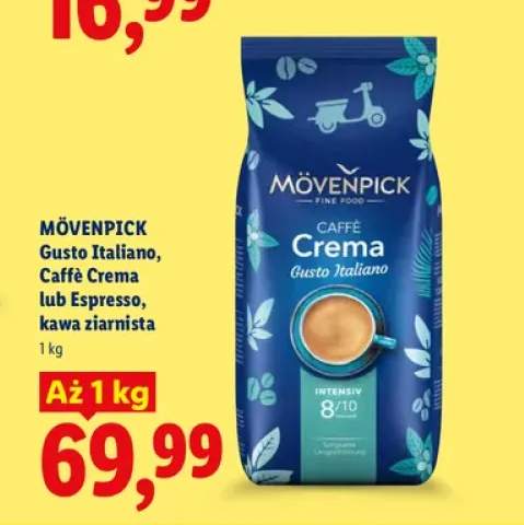Kawa ziarnista Mövenpick Gusto Italiano +2 warianty