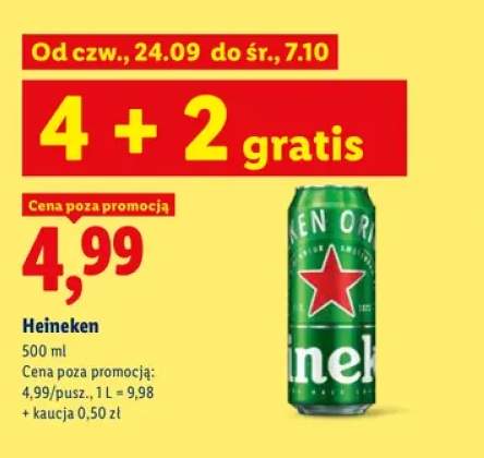 Piwo Heineken