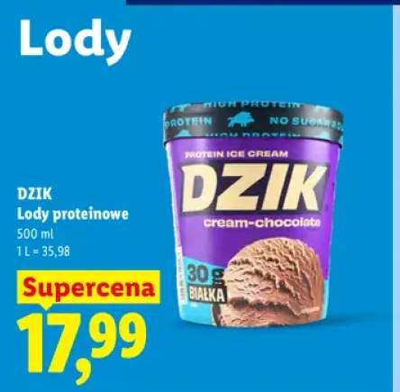 Lody proteinowe Dzik