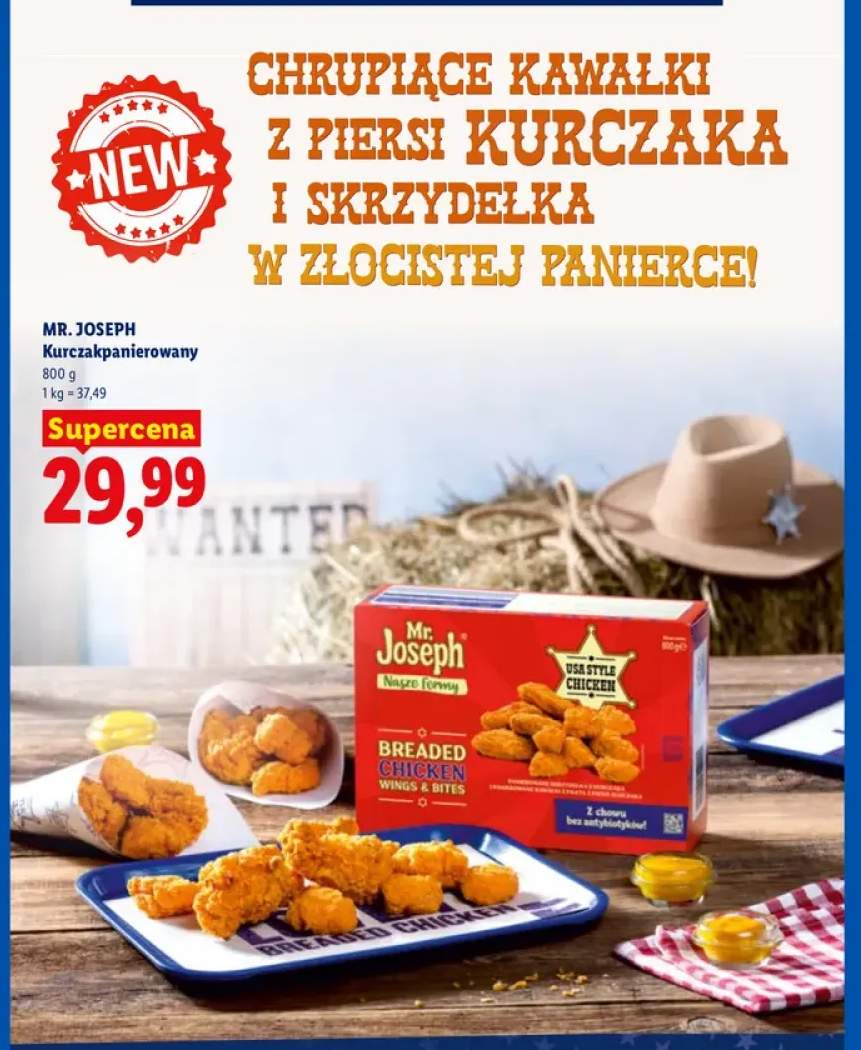 Kurczak panierowany Mr. Joseph