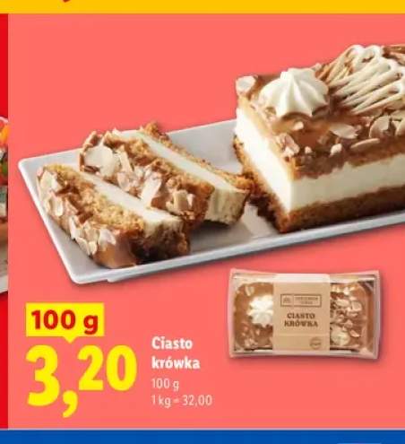 Ciasto krówka Cukiernia Lidla