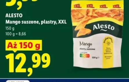 Mango suszone plastry XXL Alesto