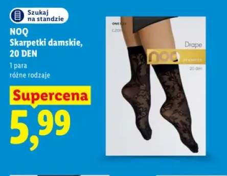 Skarpetki damskie 20 DEN NOQ
