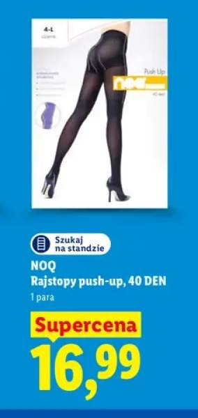 Rajstopy push-up 40 DEN NOQ