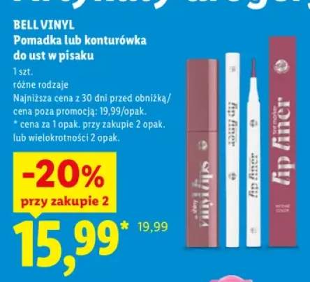 Pomadka do ust w pisaku Bell Vinyl +1 wariant