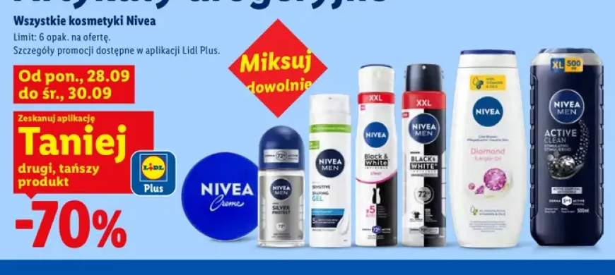 Kosmetyki Nivea +7 wariantów