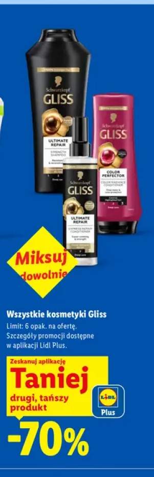 Kosmetyki Gliss +3 warianty