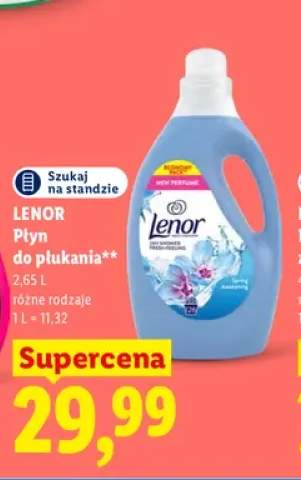 Płyn do płukania Lenor