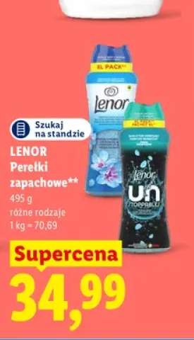 Perełki zapachowe Lenor