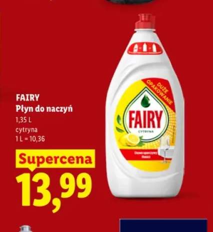 Płyn do naczyń cytryna Fairy