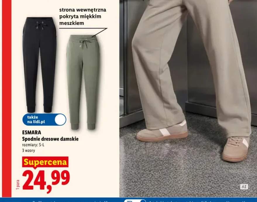 Spodnie dresowe damskie Esmara