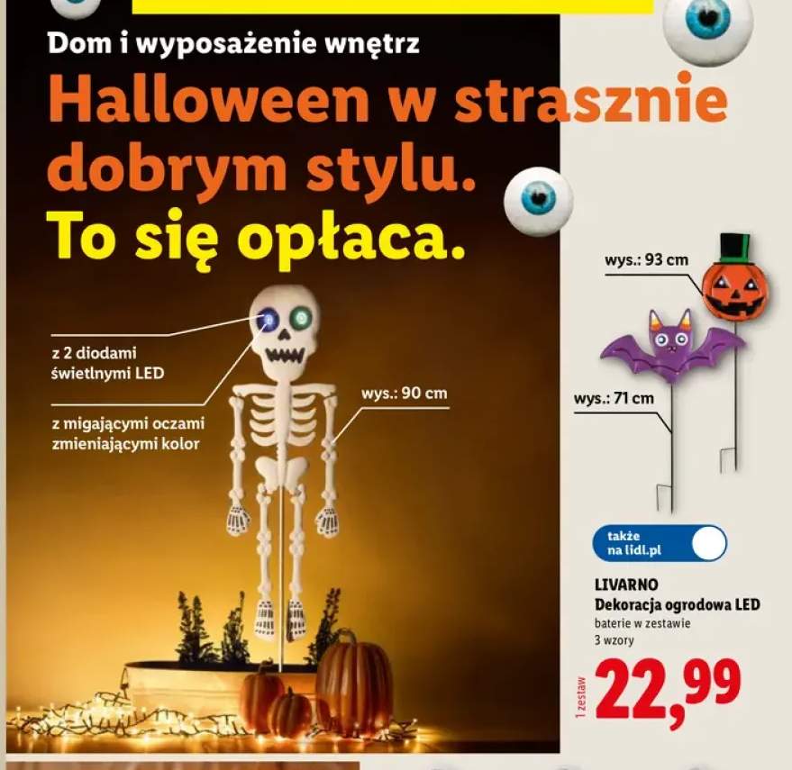 Dekoracja ogrodowa LED Livarno