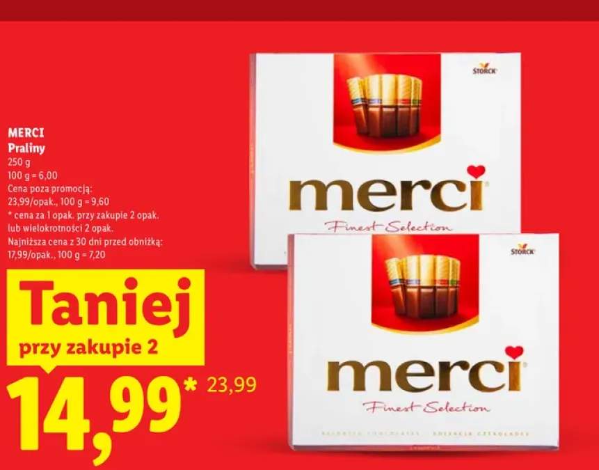 Praliny Merci Finest Selection