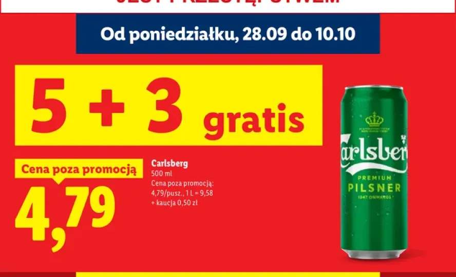 Piwo Carlsberg